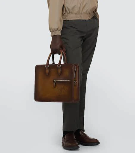 Berluti Un Jour Scritto leather briefcase 2