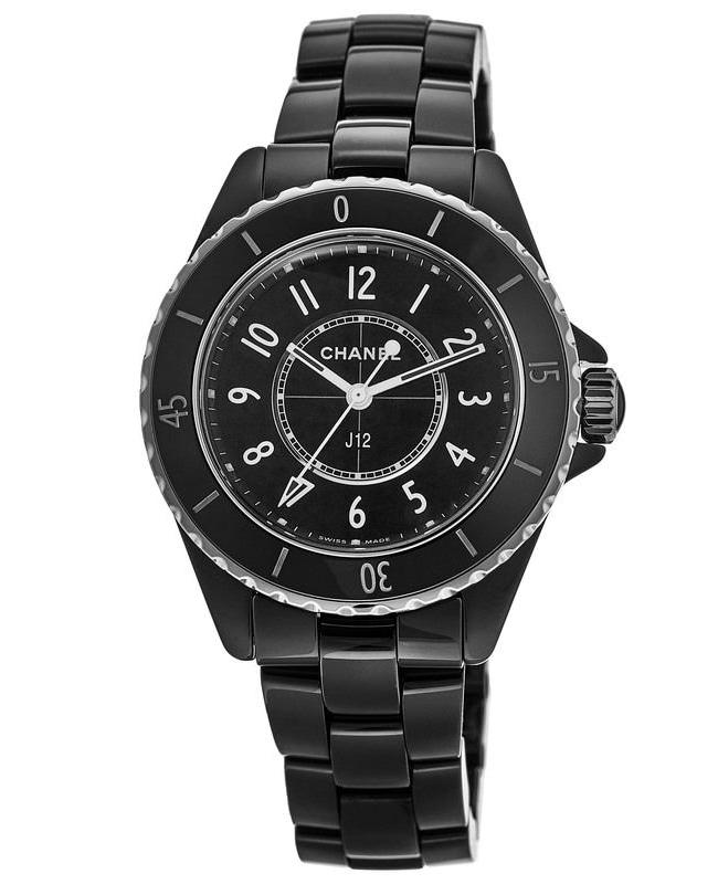 Chanel Chanel J12 33mm Black Ceramic Women's Watch H5695
