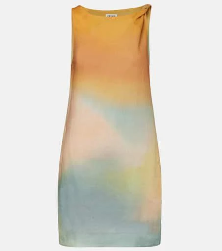 Staud Boa linen minidress 1