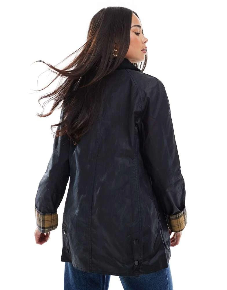 Barbour Barbour Beadnell wax jacket in navy 4