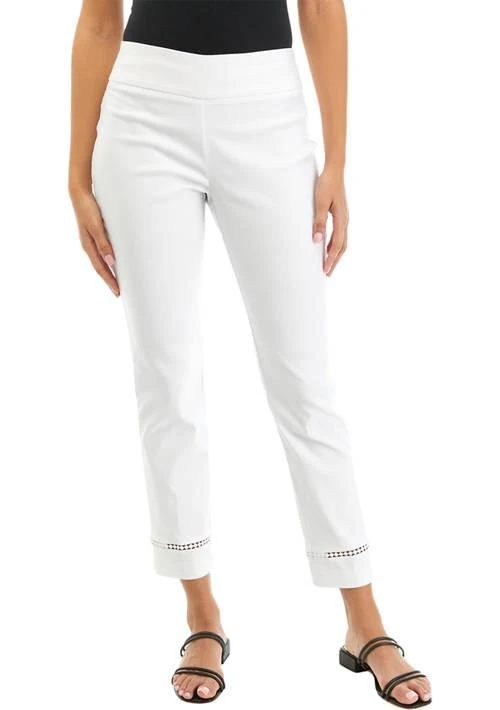 Crown & Ivy™ Ivy Womens Millennium Leg Detail Pants 1