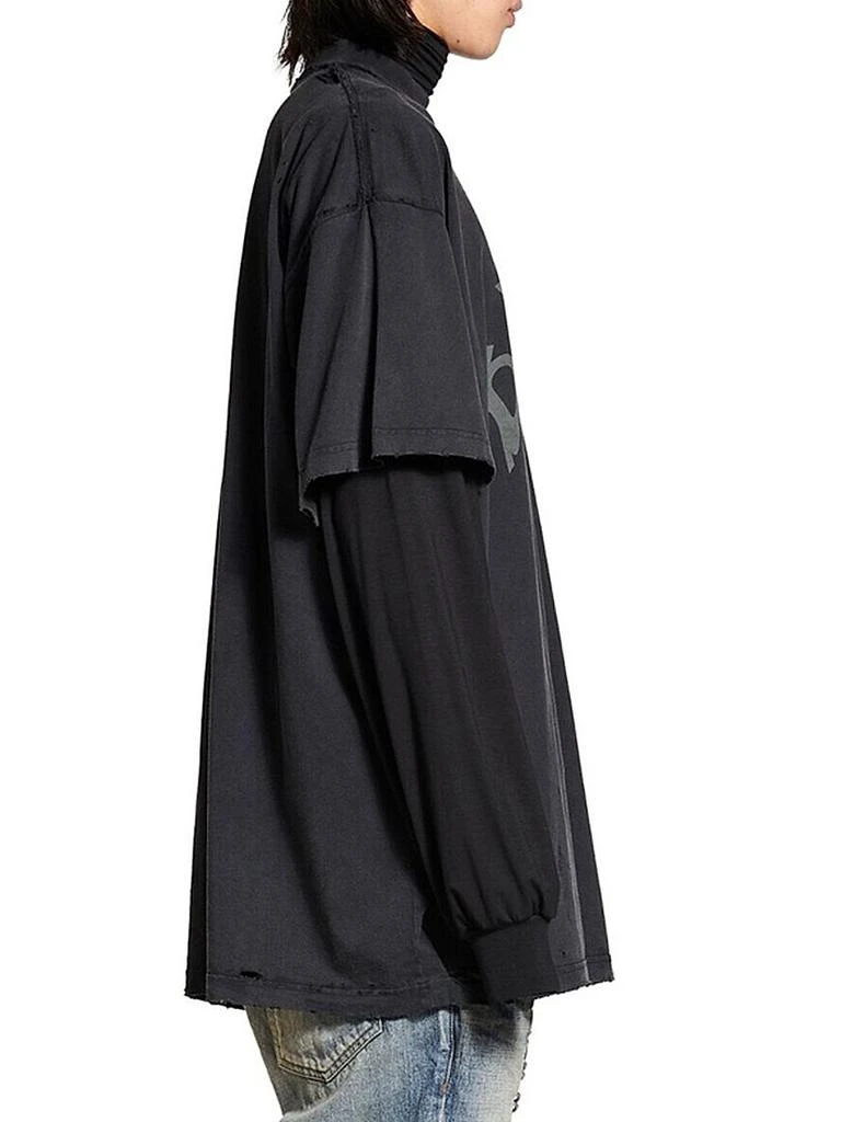 Balenciaga 3B Liquefied T-Shirt Oversized 4