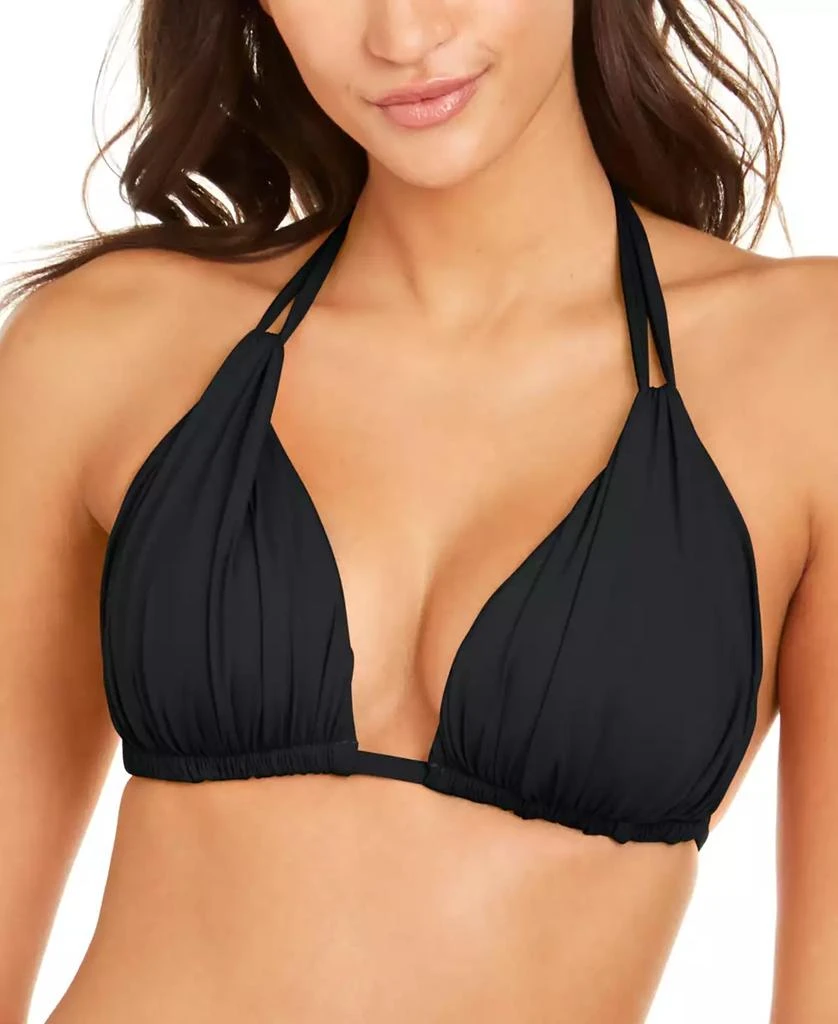 La Blanca Island Goddess Halter Triangle Bikini Top 1