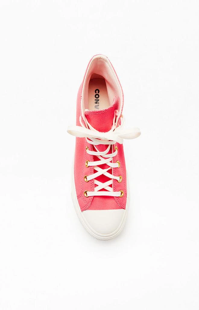 Converse Rose Chuck Taylor All Star Lift High Top Sneakers 5