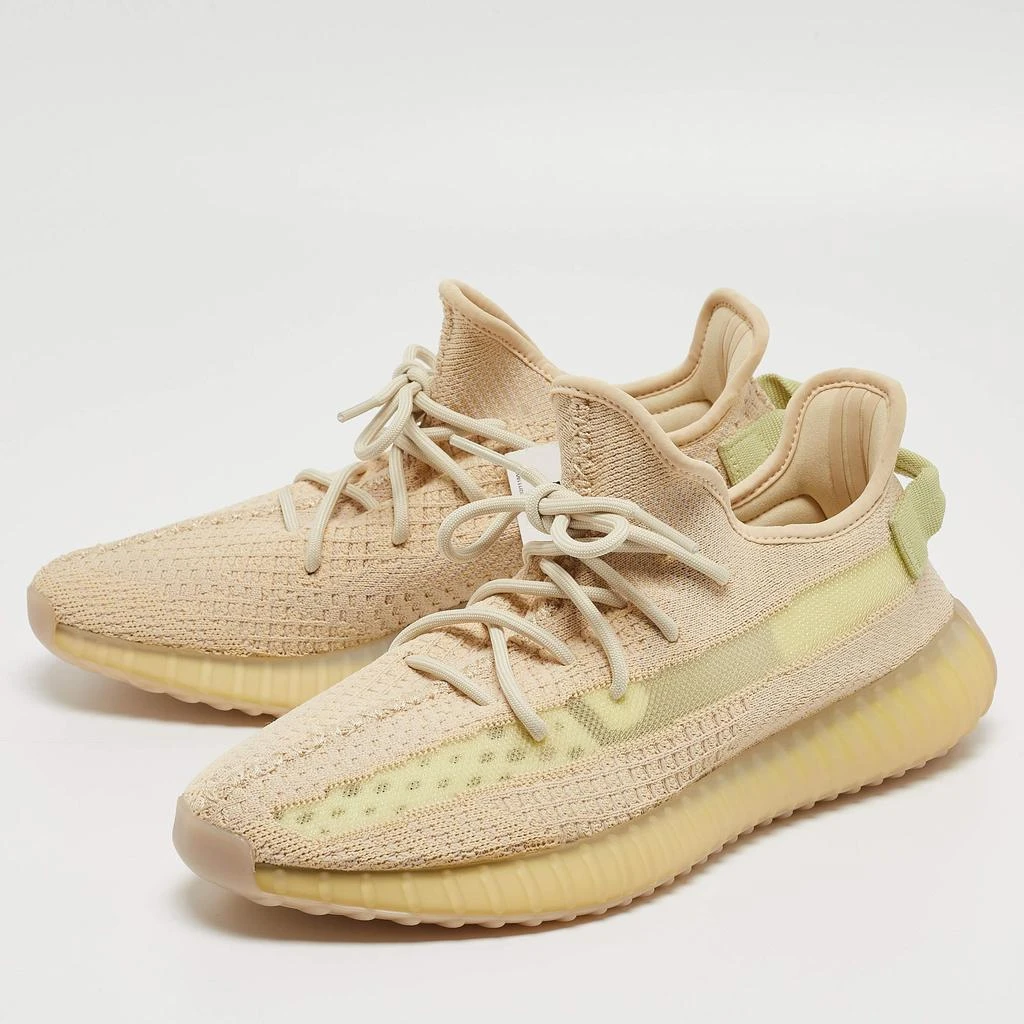 YEEZY Yeezy x Adidas Beige Knit Boost 350 V2 Sneakers Size 44 2