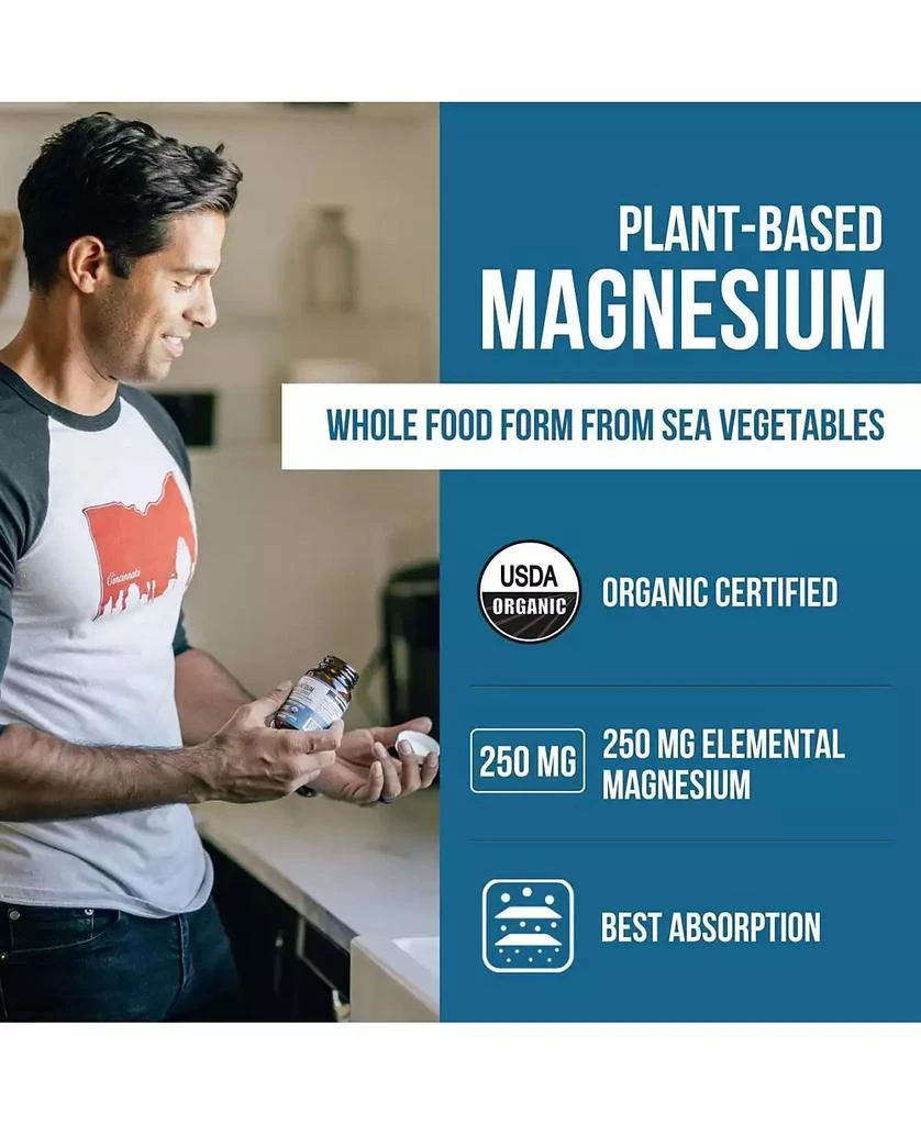Triquetra Health Plant Magnesium: Organic, Whole Food Magnesium Supplement 2
