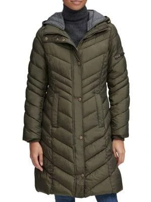 Andrew Marc Odessa Hooded Puffer Jacket 1