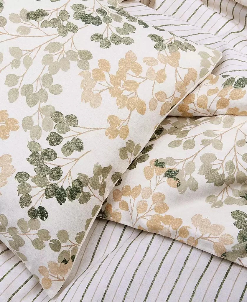 Alder Leaves Reversible Comforter Set, Twin, Macy's