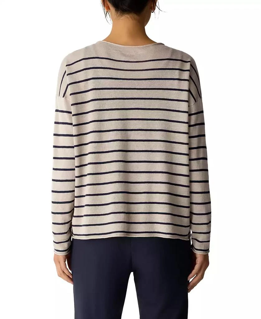 Eileen Fisher Women
s Jewel Neck Sweater 4