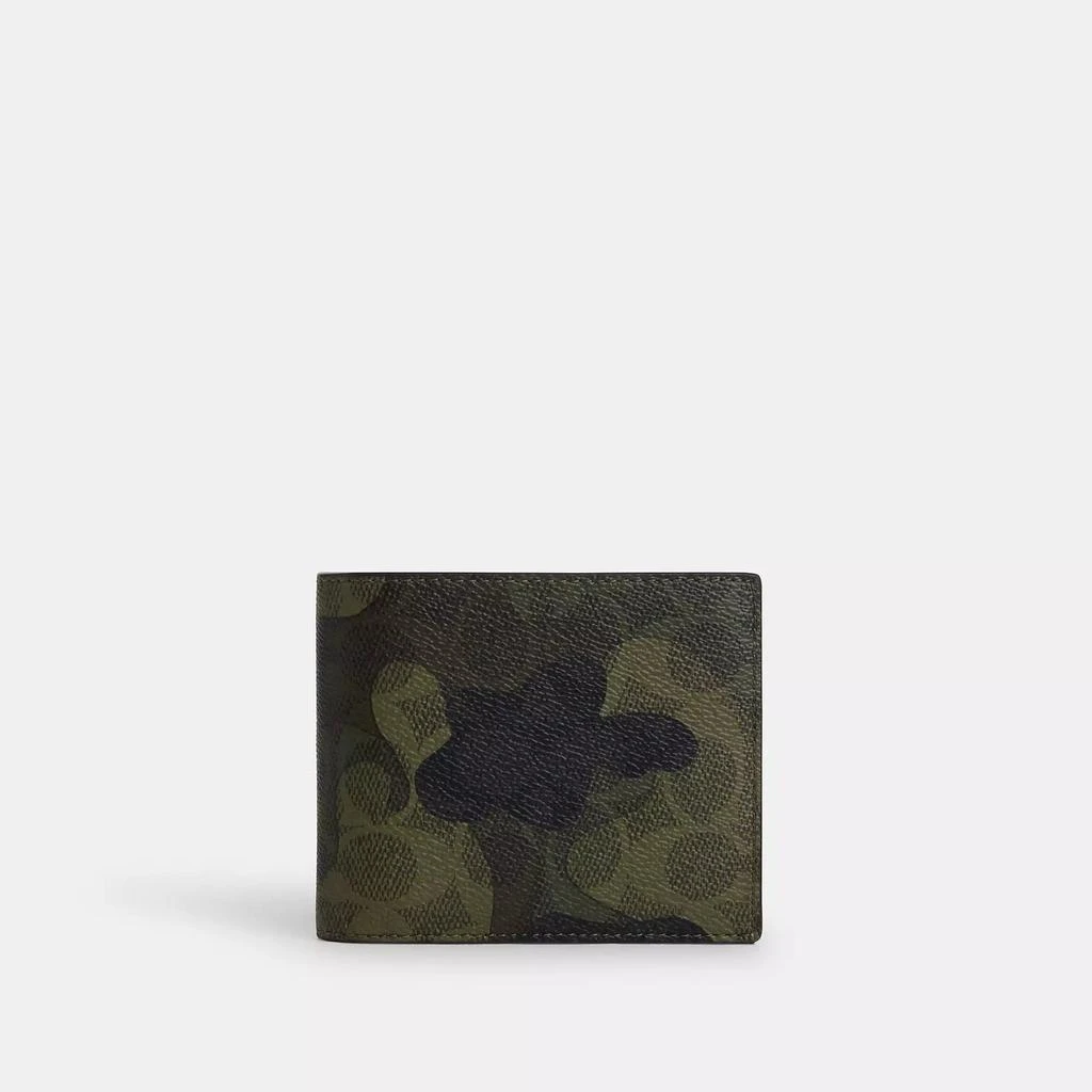 Coach 3 In 1 Wallet In Signature Camo Print 1