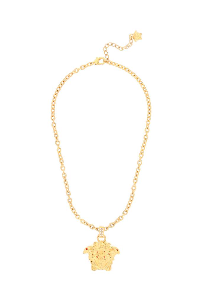 Versace Versace la medusa necklace with crystals