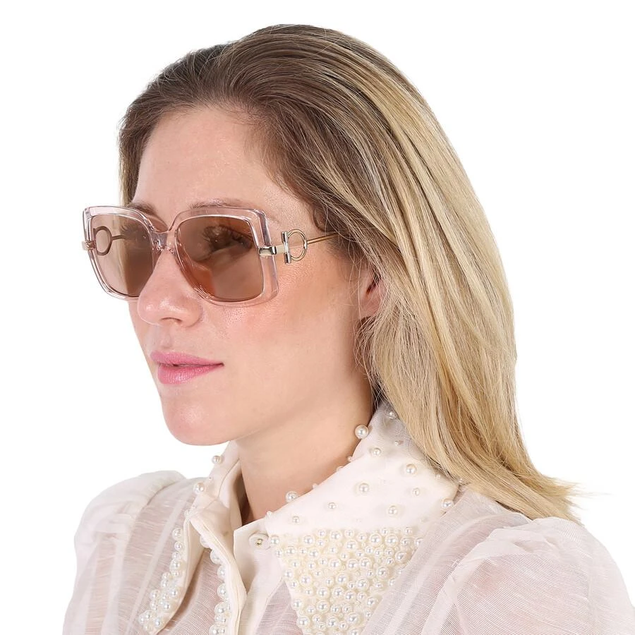 Salvatore Ferragamo SF913S Sunglasses Salvatore Ferragamo SF 913S Plastic Womens Square Sunglasses  main image 4