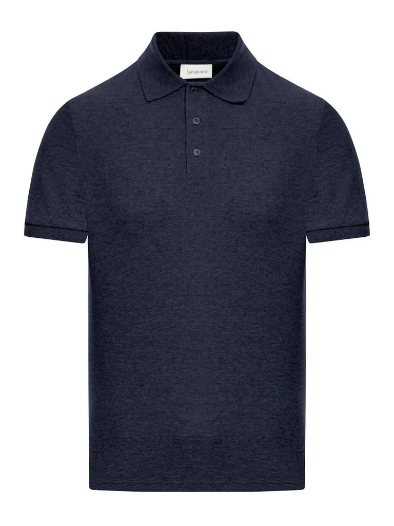 Yves Saint Laurent PIQUÉ WEAVE POLO SHIRT 1