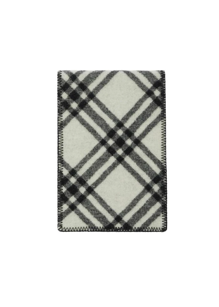 Burberry Check wool scarf 3