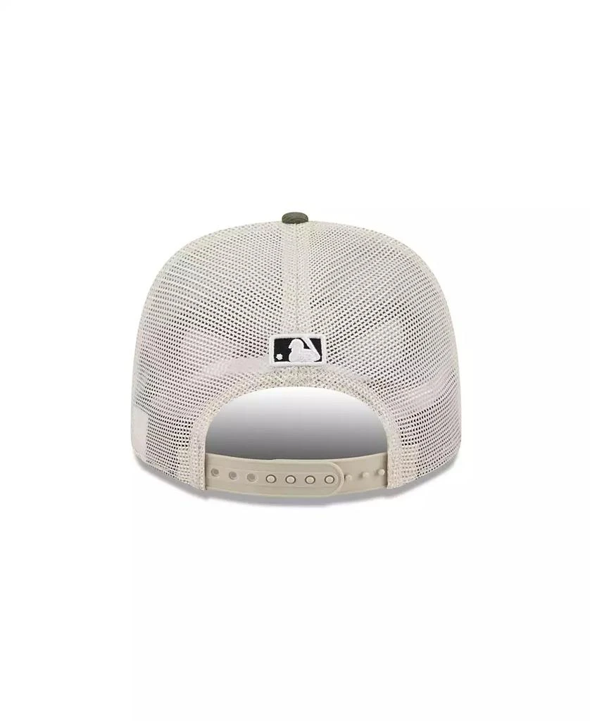 New Era Men's Light Beige/Olive Cleveland Guardians 2025 Armed Forces Day 9SEVENTY Adjustable Hat 5