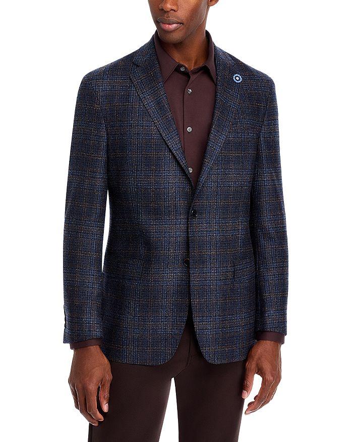 Hart Schaffner Marx New York Plaid Regular Fit Sport Coat