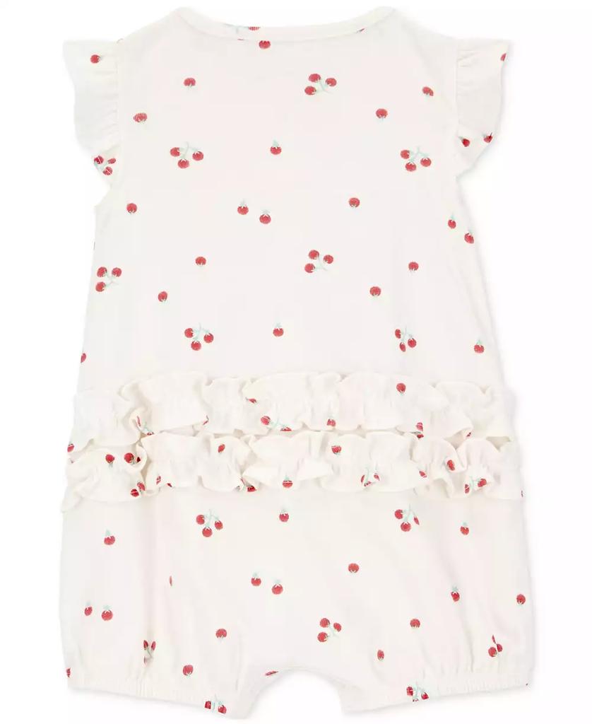 Carter's Baby Girls Tomato-Print Snap-Up Cotton Romper