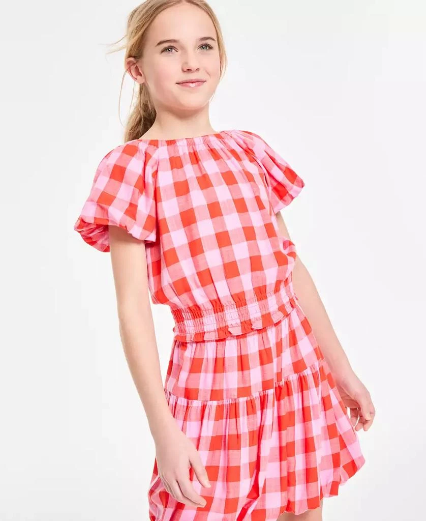 Epic Threads Girls Gingham Smocked Top, Exclusively at Macy's 1