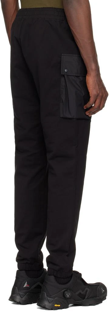 C.P. Company Black Cargo Pocket Sweatpants 3