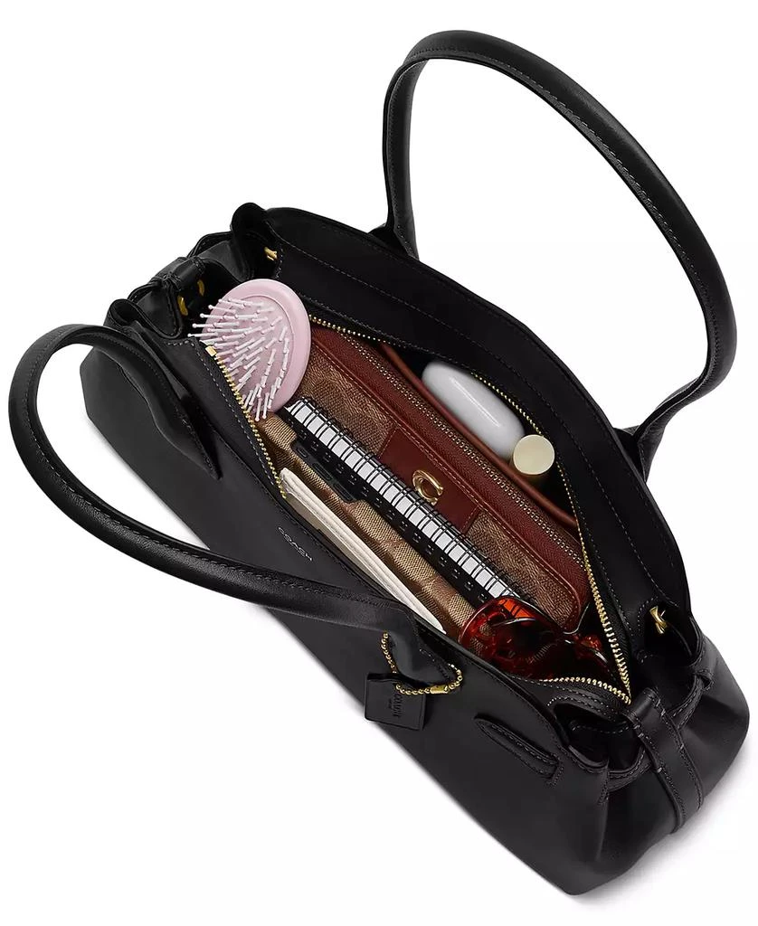 Coach Glazed Leather Empire Carryall 34 4