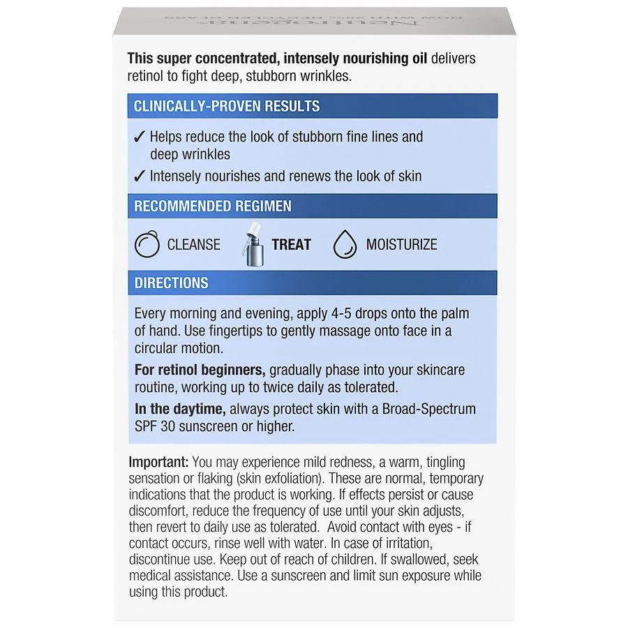 Neutrogena Rapid Wrinkle Repair Retinol Oil Facial Serum 4