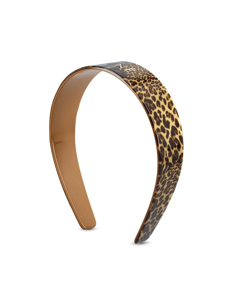 Celine logo headband CELINE Logos Headband Hair accessory Brown-Tone Hairband  main image 4