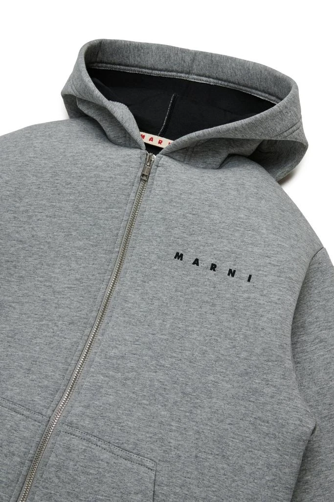 Marni Marni Kids Zip-Up Hooded Jacket 3