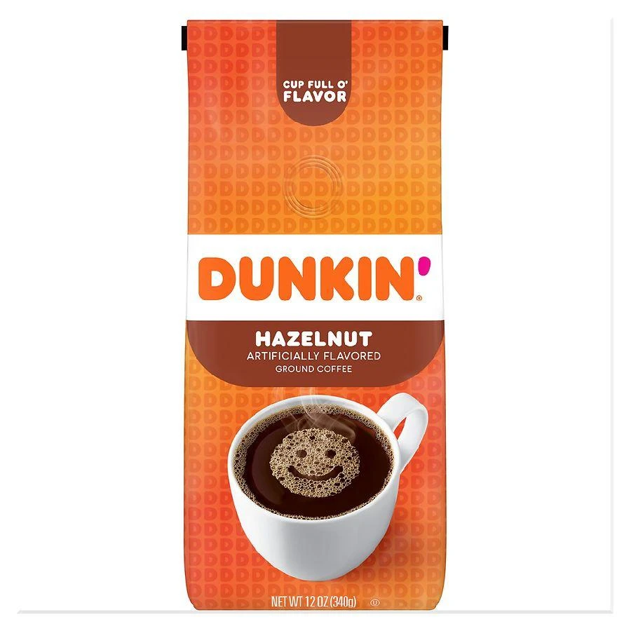 Dunkin' Donuts Ground Coffee Hazelnut 1
