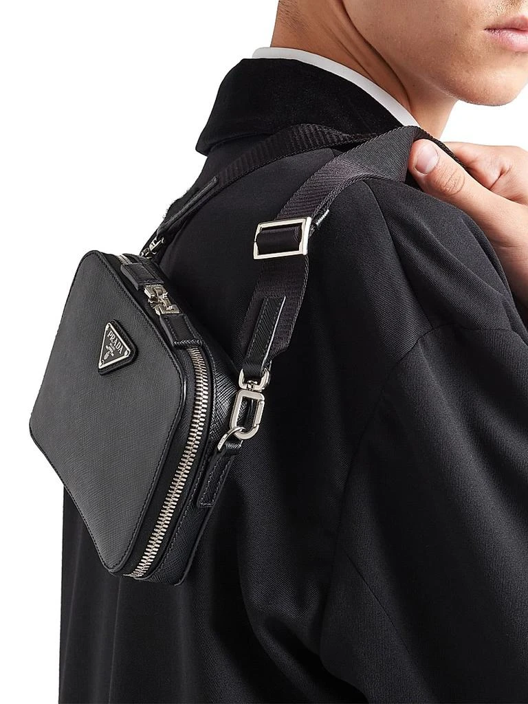 Prada Brique Saffiano Leather Bag 7