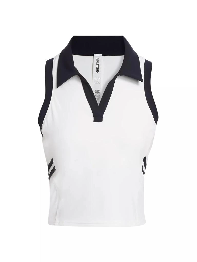 Splits59 Austin Cropped Polo Shirt 1