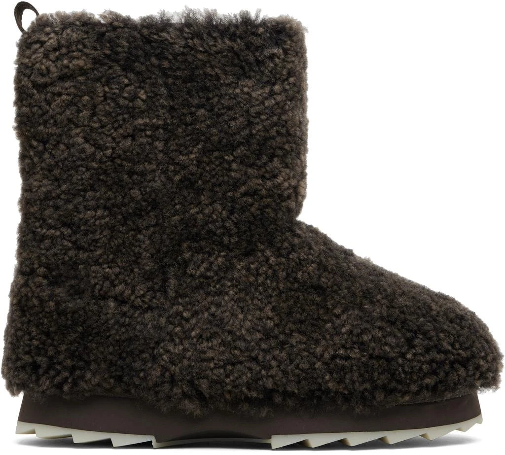 EMU Australia Brown Sharky Low Teddy Boots
