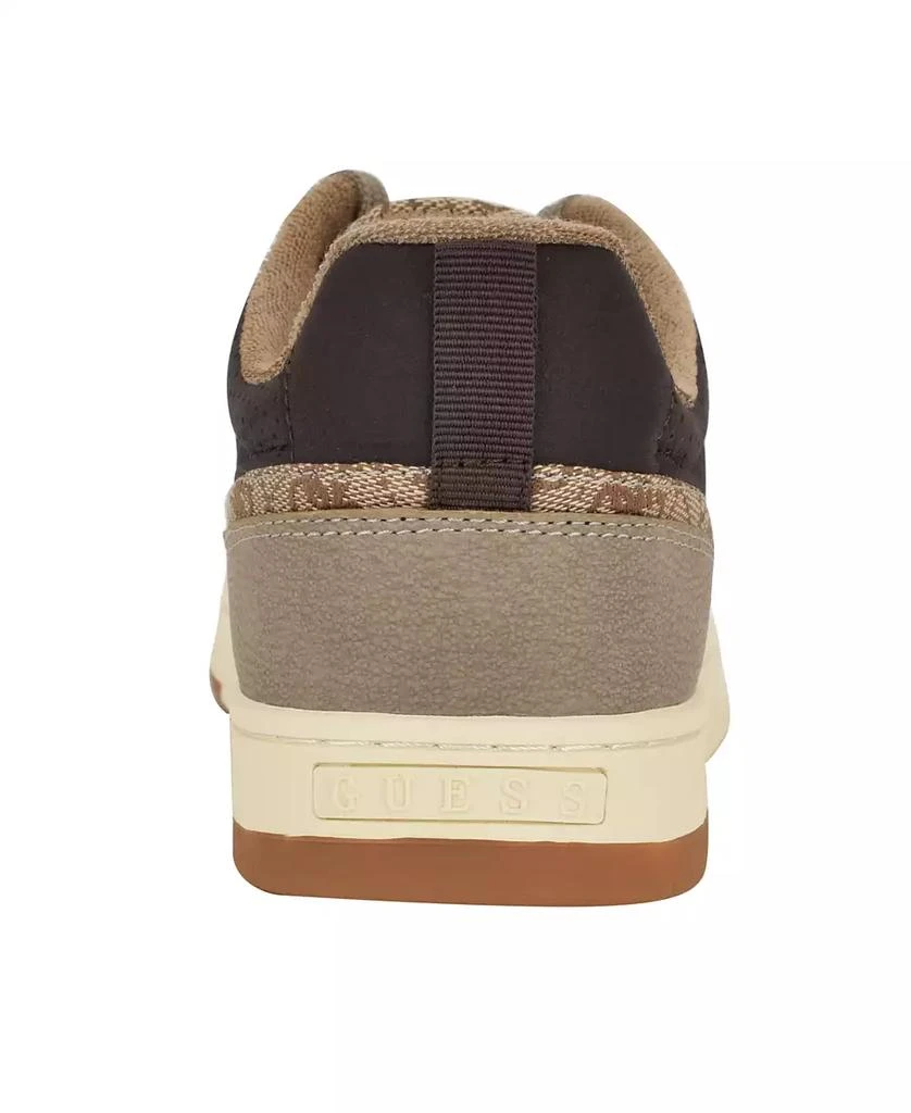 GUESS Men's Tryon Branded Lace Up Fashion Sneakers 3