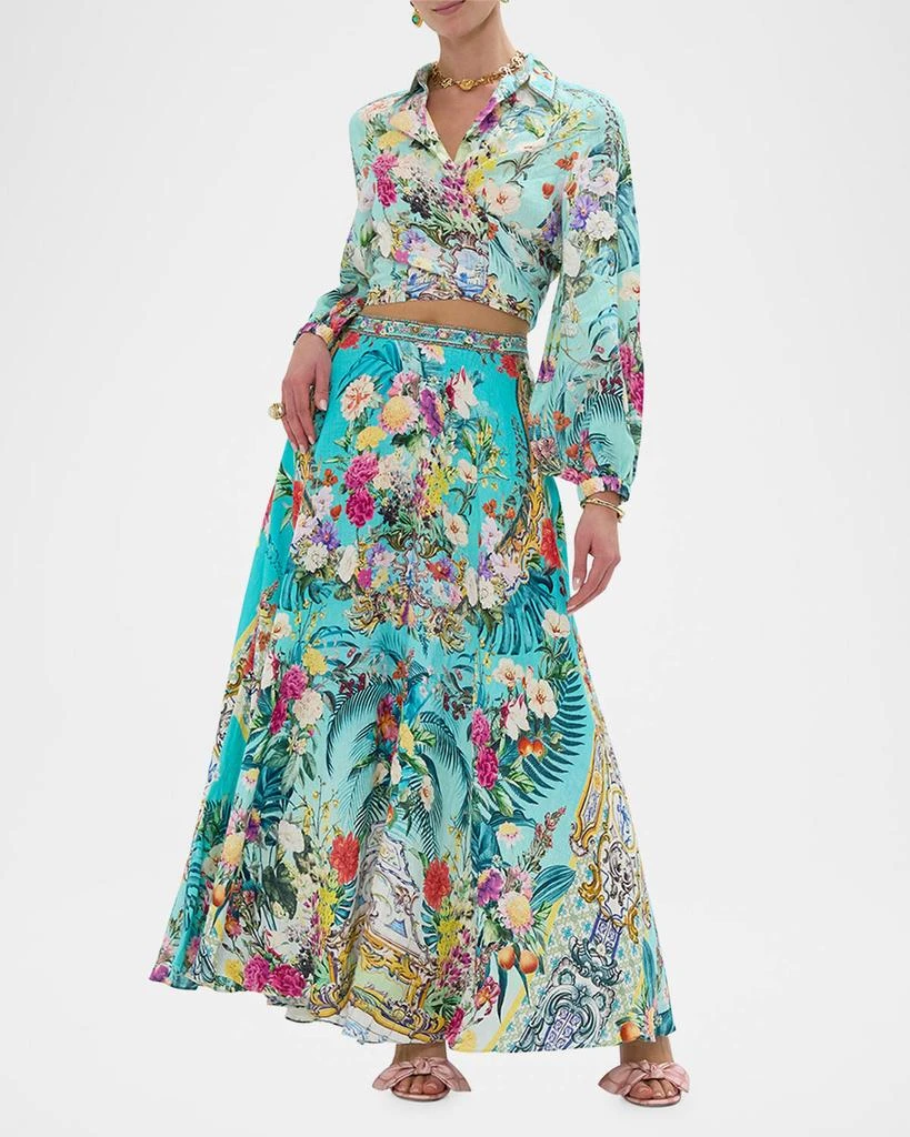 Camilla Gardens of Queluz Maxi Circle Skirt 2
