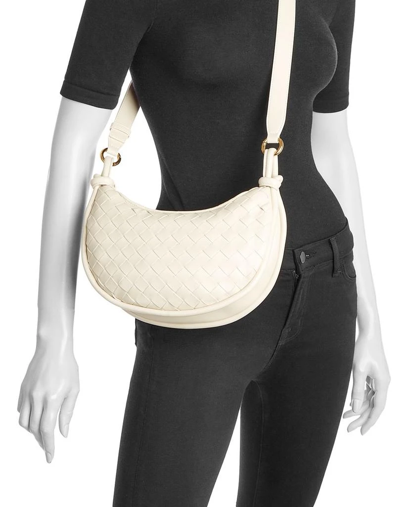 Bottega Veneta Intrecciato Leather Shoulder Bag 2