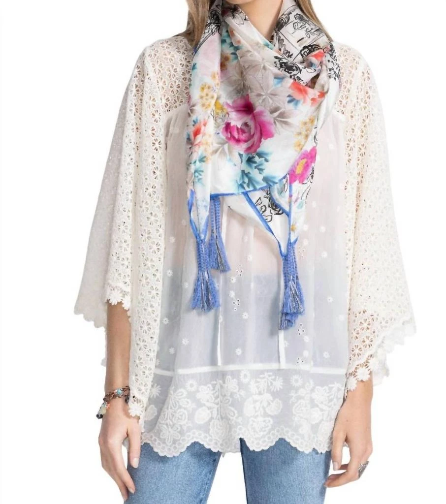 Johnny Was Silk Scarf In Laville 2