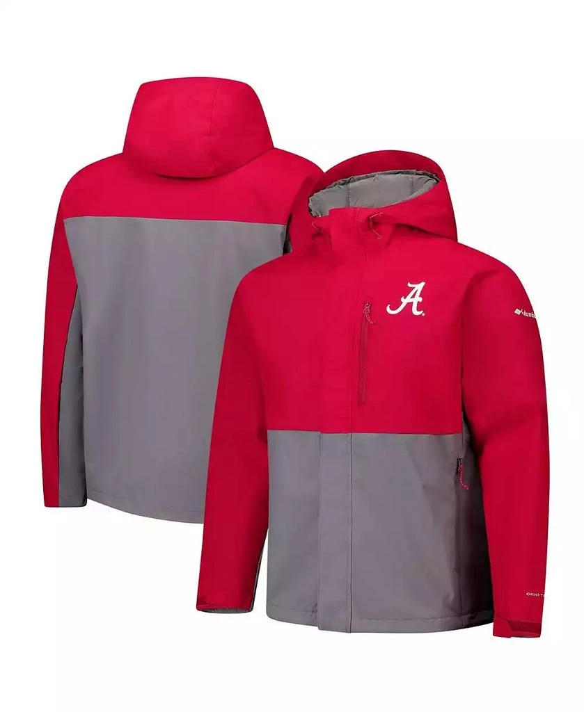 Columbia Men's Crimson Alabama Crimson Tide Field Bound Omni-Tech Full-Zip Jacket 1