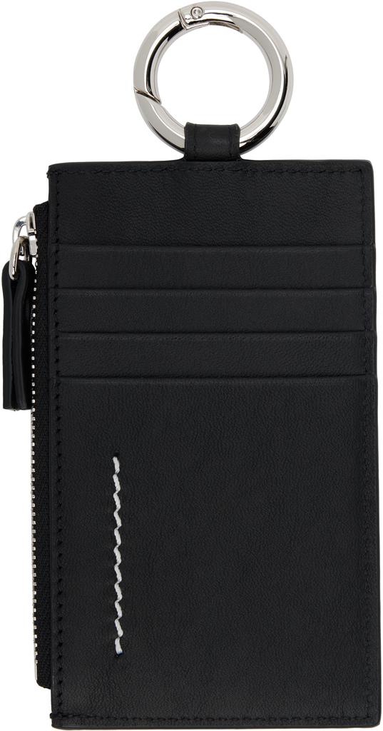 MM6 Black Zip Wallet