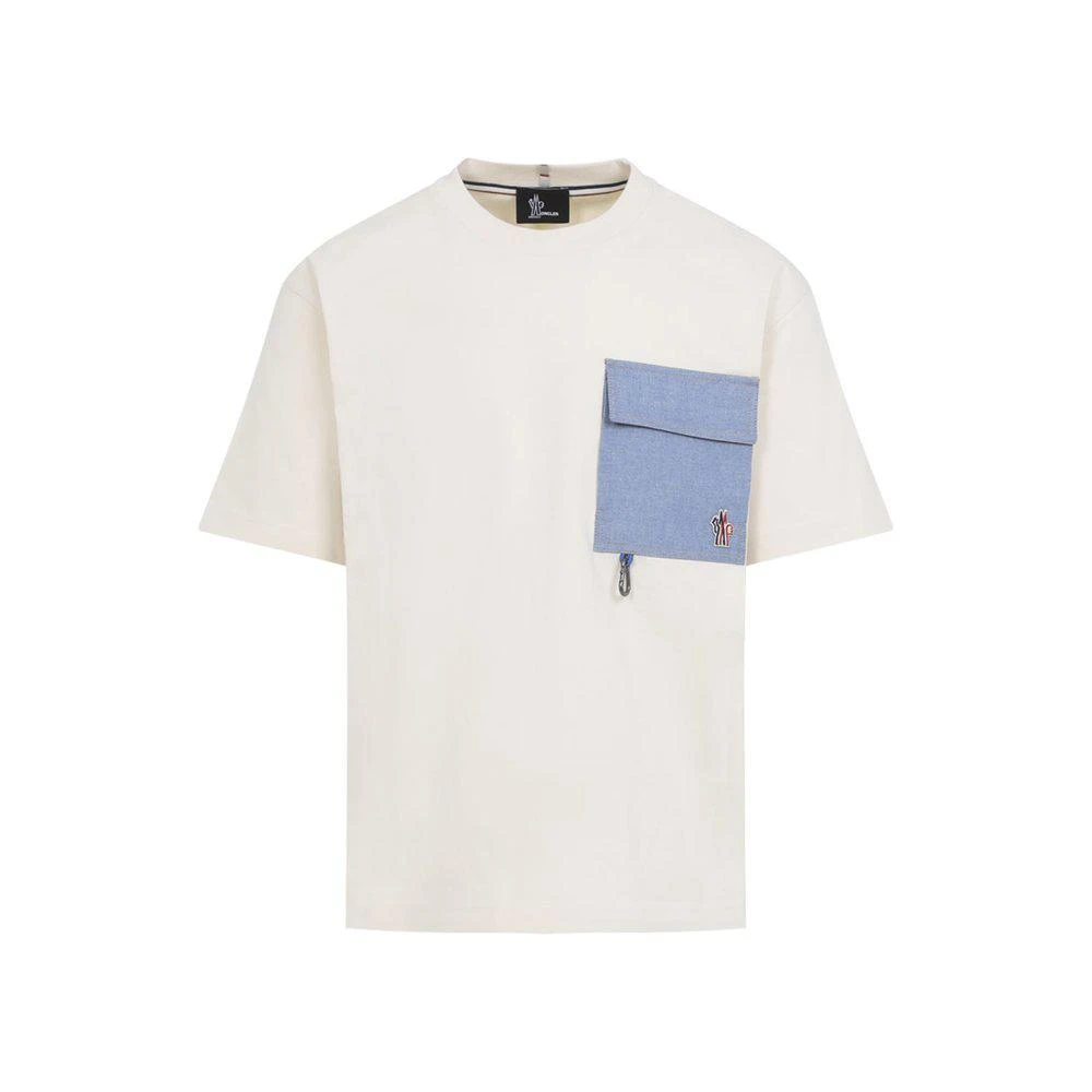 Moncler Moncler Grenoble Logo Patch Crewneck T-Shirt