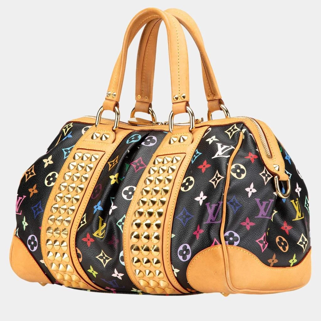 Louis Vuitton Louis Vuitton Black Monogram Multicolore Courtney MM 2