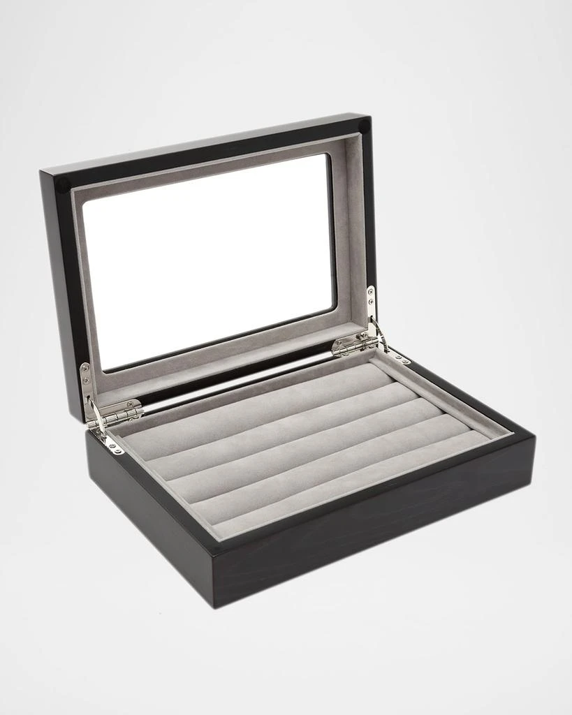 Cufflinks Inc. Men's Onyx Collector's Wood Cufflink Case, 36 Pairs 4
