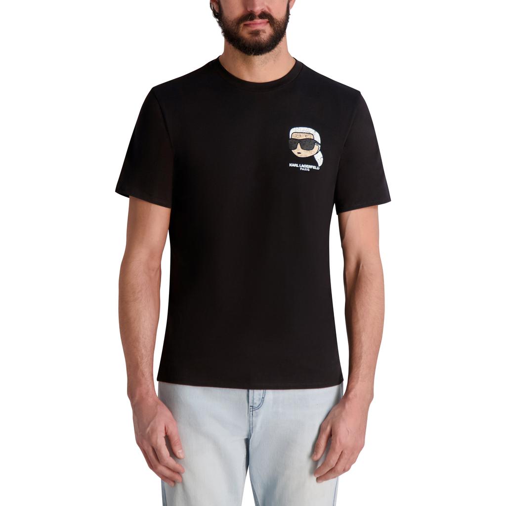 Karl Lagerfeld Paris FADED KARL HEAD T-SHIRT