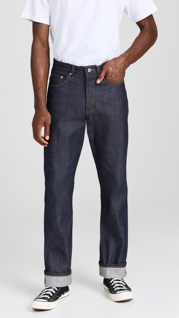 Naked & Famous True Guy - Dirty Fade Selvedge Jeans