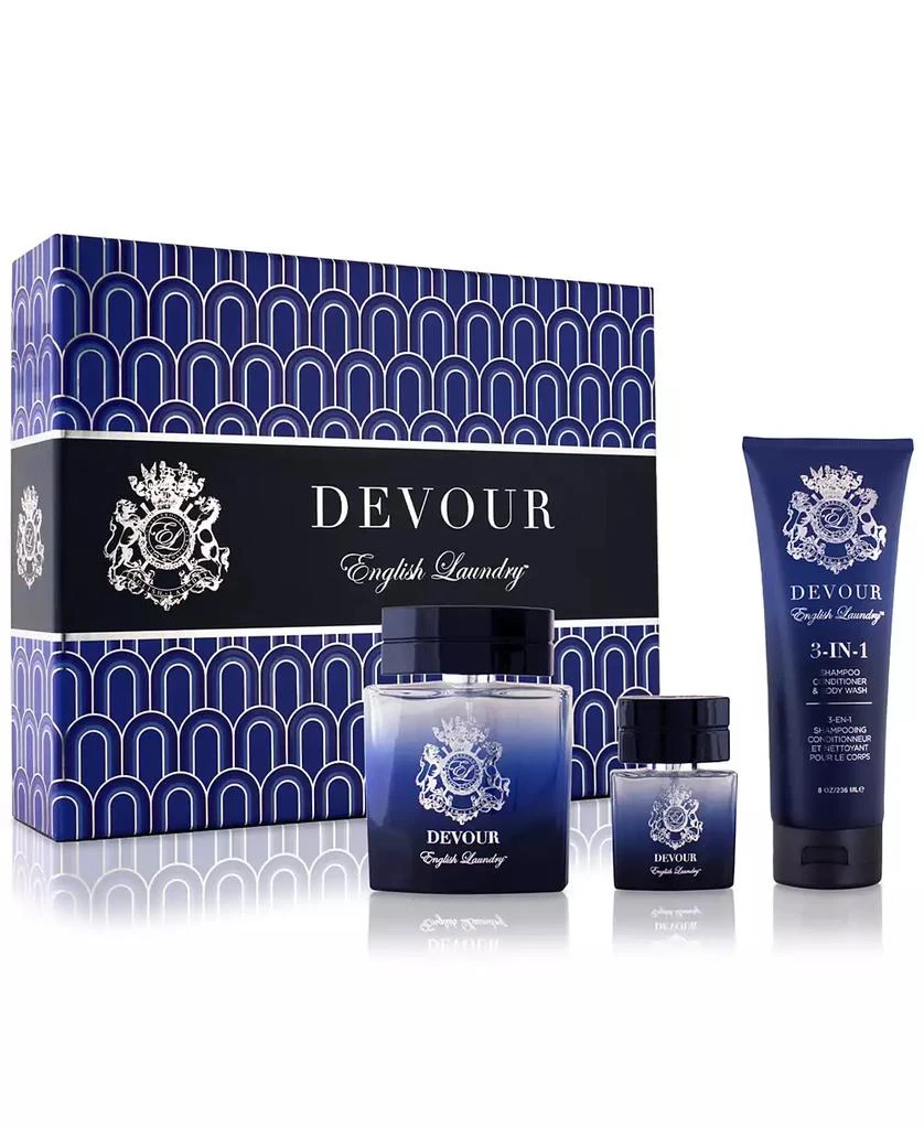 English Laundry Men's 3-Pc. Devour Eau de Parfum Gift Set 1