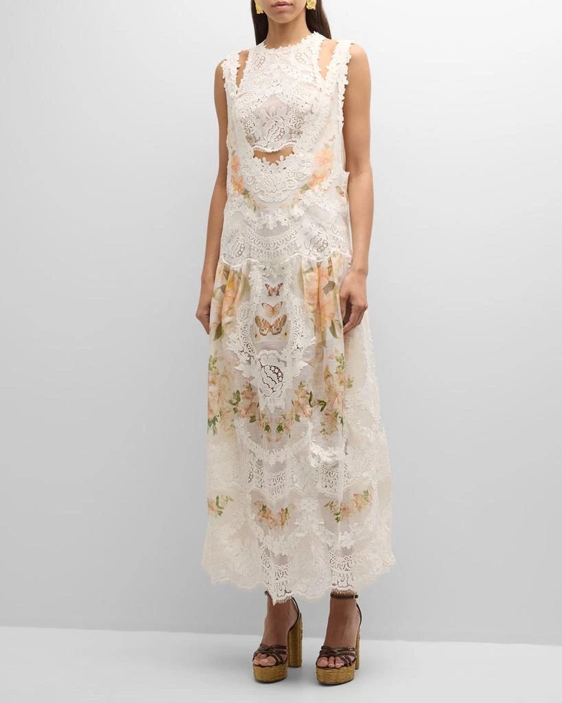 third form exclusive visions lace-trimmed satin midi dress VISIONS LACE DEEP V MAXI DRESS | SAGE | THIRD FORM | Women's Australian  Fashion — THIRD FORM main image 1