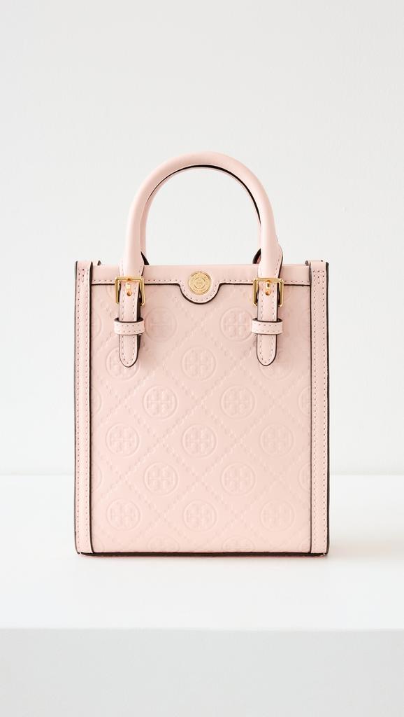 Tory Burch T Monogram Debossed Mini Tote