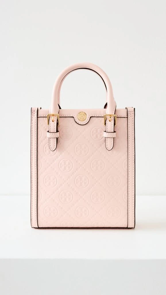 Tory Burch T Monogram Debossed Mini Tote 1