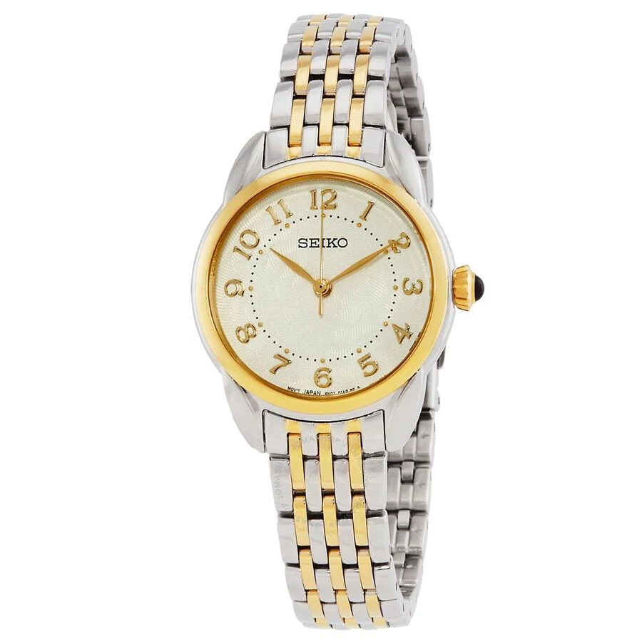 Seiko Quartz Champagne Dial Ladies Watch SUR562P1 1