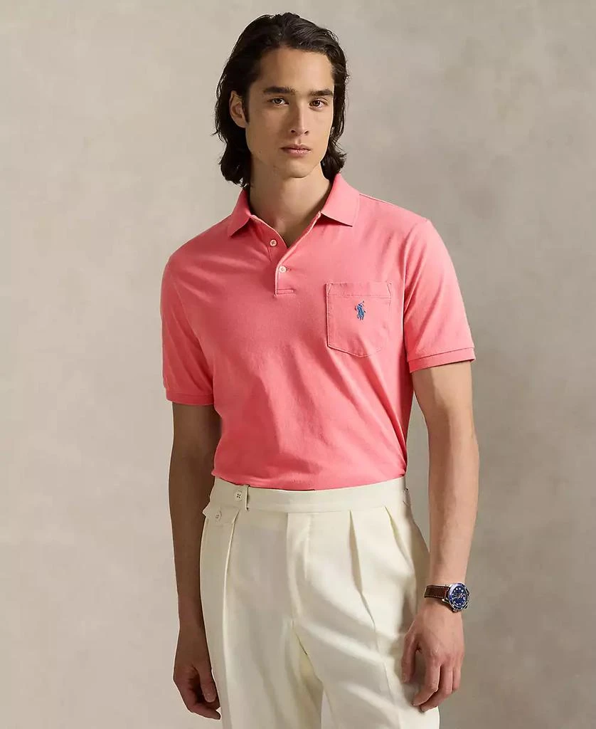 Ralph Lauren Men's Classic-Fit Jersey Pocket Polo Shirt 1