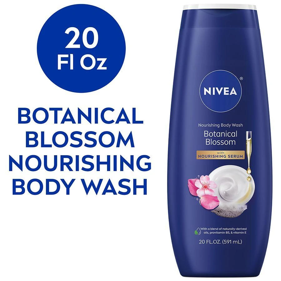 Nivea Nourishing Body Wash with Nourishing Serum Botanical Blossom 3