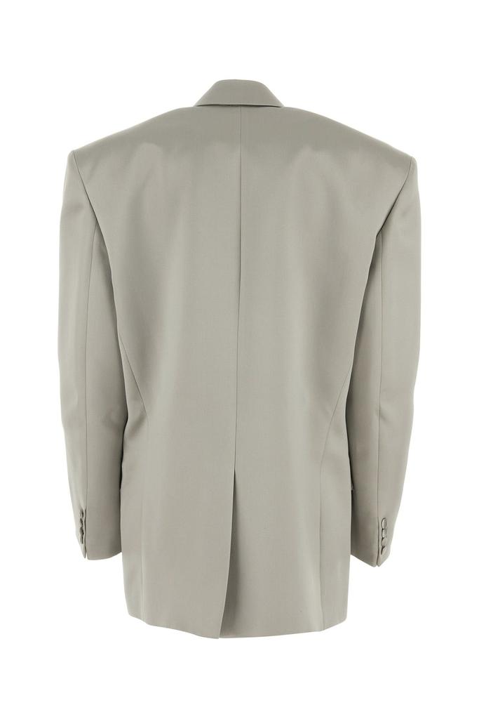 Magda Butrym Grey satin blazer